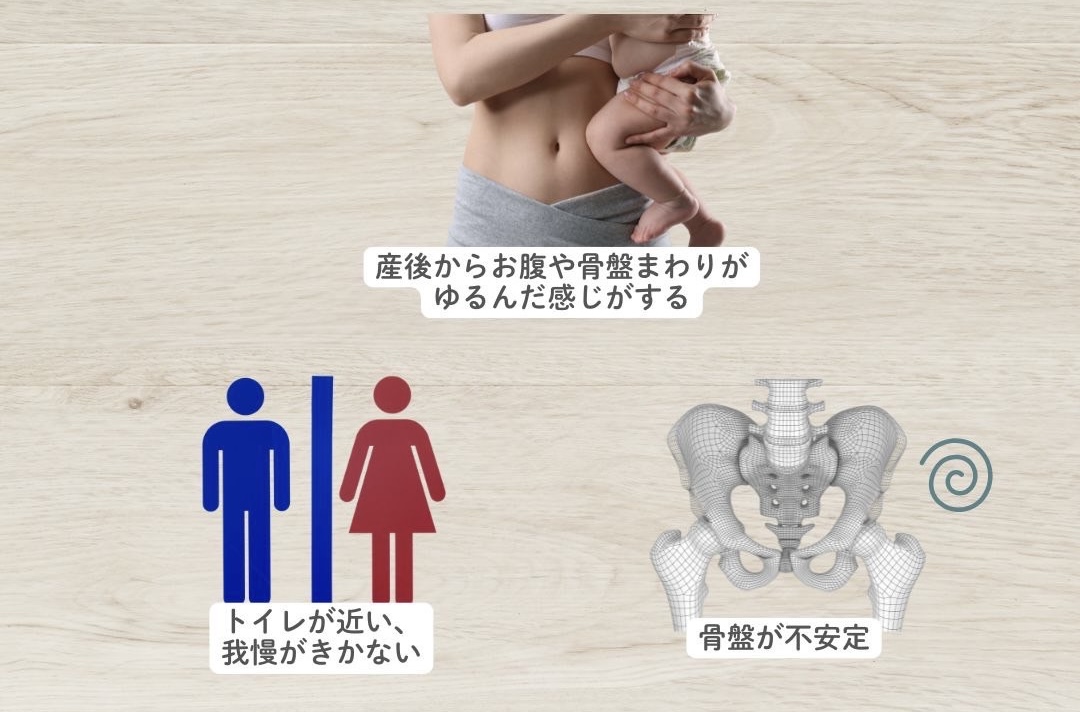 骨盤底筋群による不調かも?