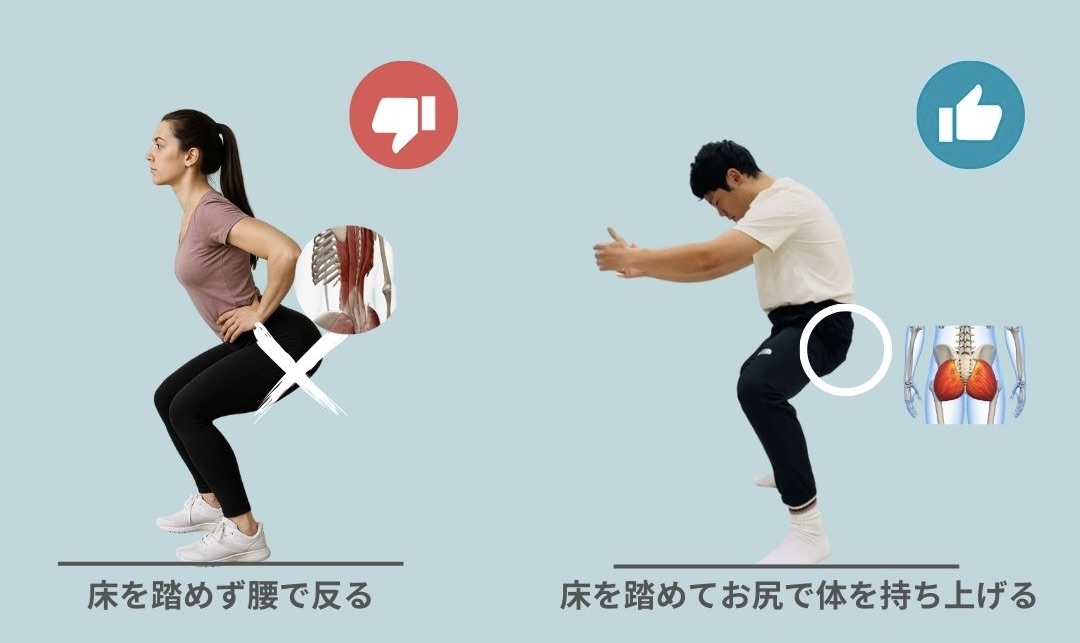 スクワットの例